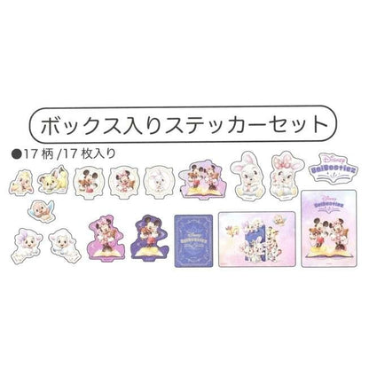 Japan Tokyo Disney Store Character Stickers Boxed Set Disney UniBestiez