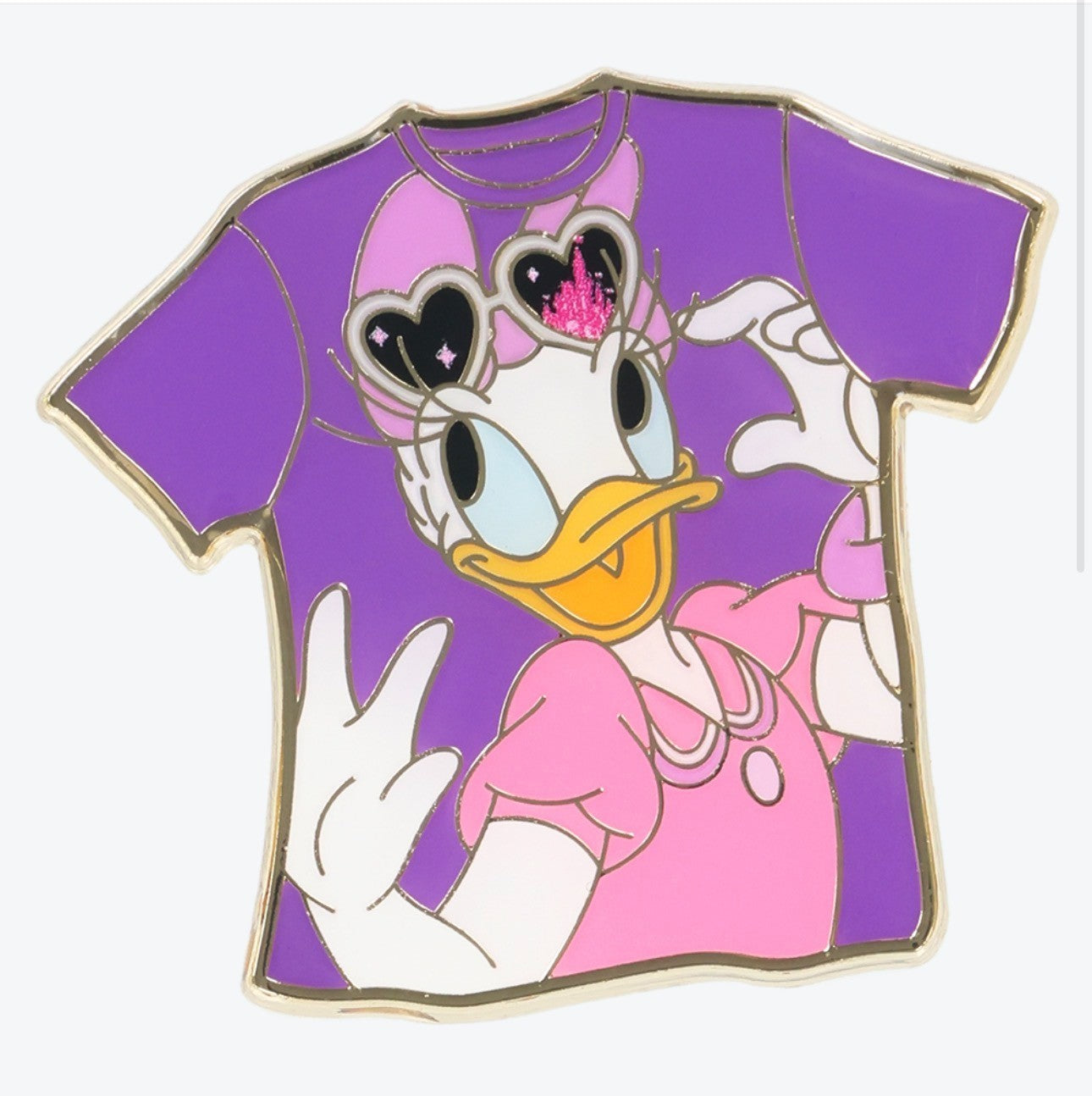 Japan Tokyo Disney Resort T-shirt Pin badge Collection Sunglasses Daisy Duck