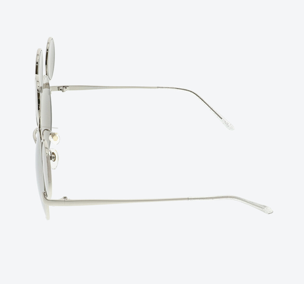 Japan Tokyo Disney Resort Fashion sunglasses Mickey silver summer