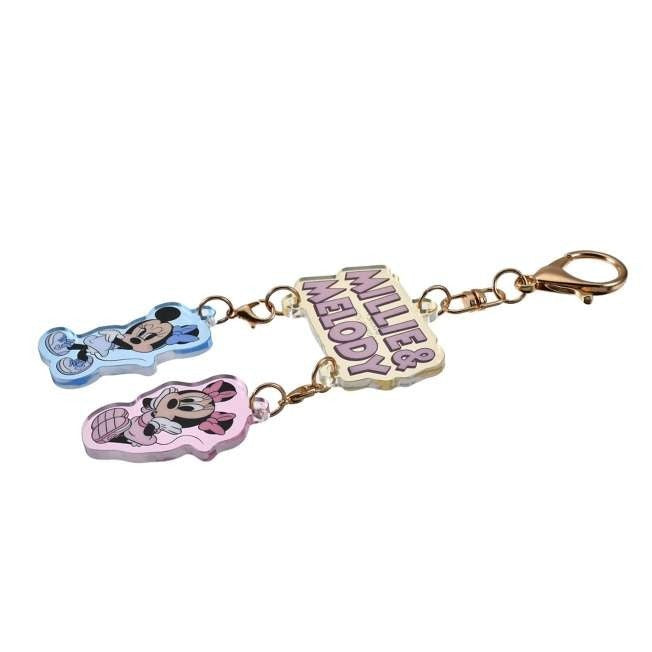 Japan Tokyo Disney Store Millie & Melody Keychain Key Chain Fes