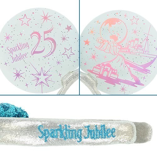 Japan Tokyo Disney ResortSea 25th  Sparkling Jubilee Headband Ears