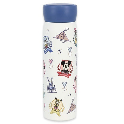 Japan Tokyo Disney Resort GOOD TIMES FRIENDS Mickey Mouse Stainless Steel Bottle