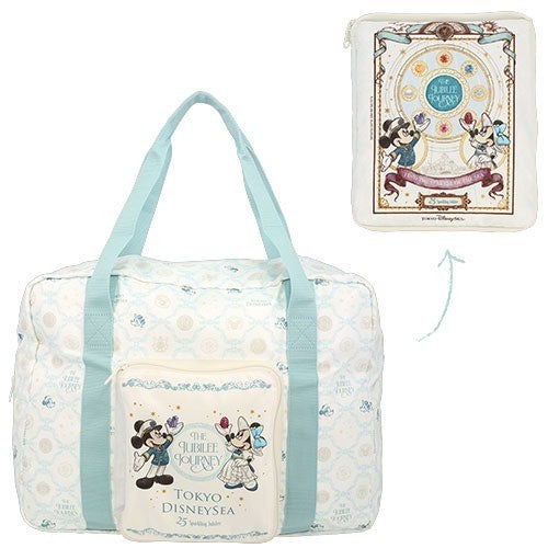 Japan Tokyo Disney Resort Mickey Minnie Shopping Bag Sea 25th