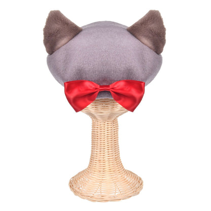 Japan Tokyo Disney Store Berlioz Aristocats Marie Hat Beret Costume Accessory