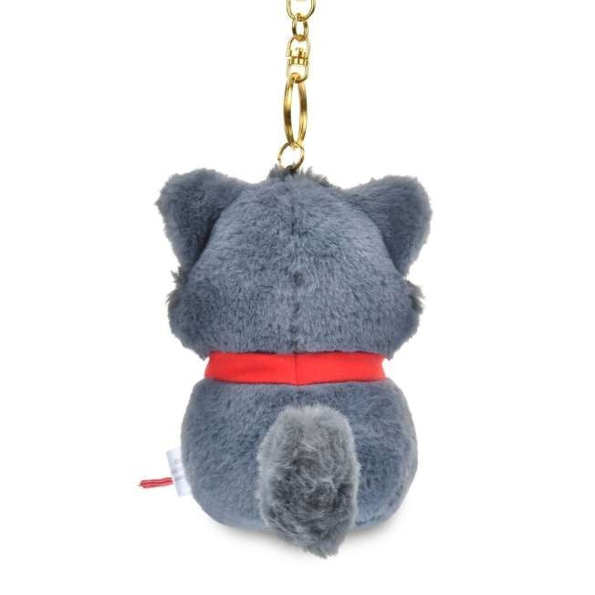 '+Japan Tokyo Disney Store Berlioz Plush Toy Keychain Ball of Yarn MOVE Marie