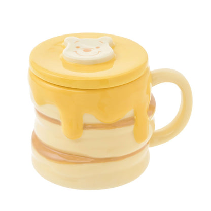 Japan Tokyo Disney Store Winnie the Pooh Mug with Lid POOH HUNNY DAY 2026