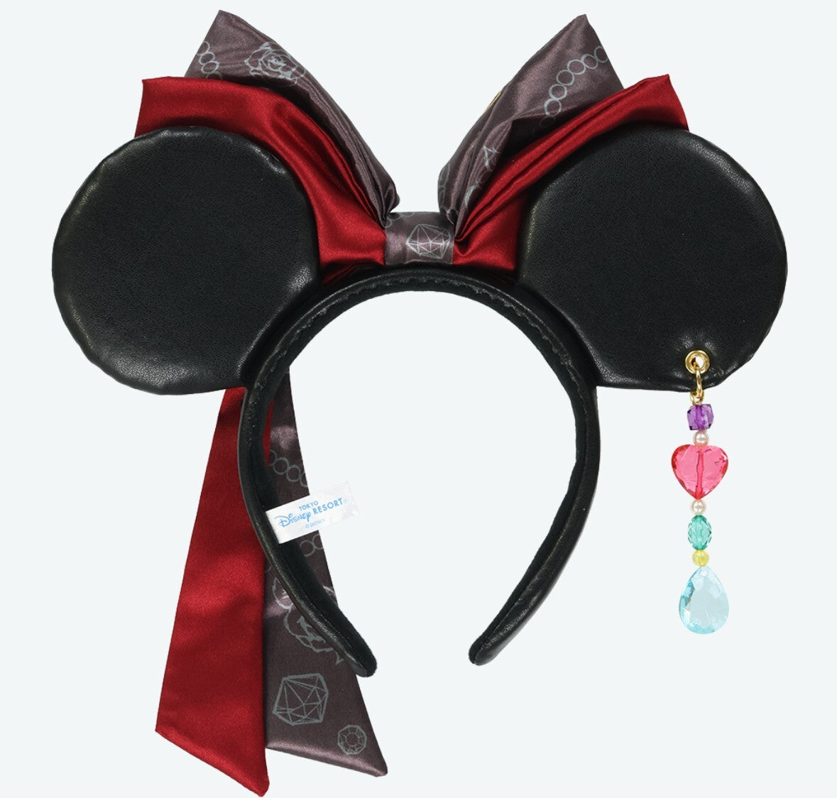 Japan Tokyo Disney Resort Pirates of the Caribbean Minnie Ears Headband Ribbon