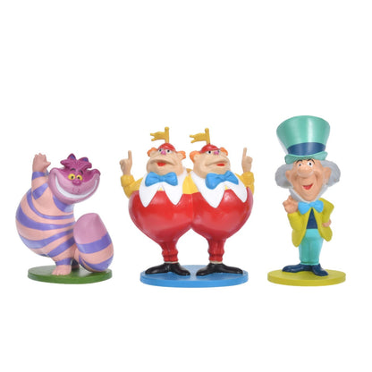 Japan Tokyo Disney Store Alice in Wonderland Figure Set Figurine Set
