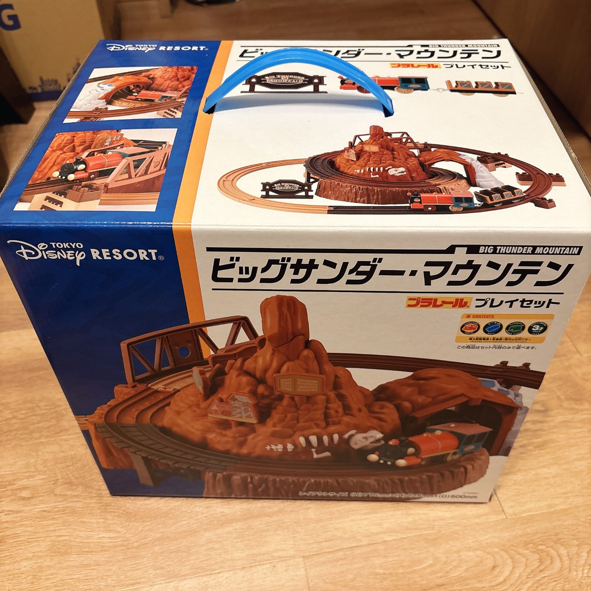 Japan Tokyo Disney Resort Big Thunder Mountan Train Toy Plarail Limited Western