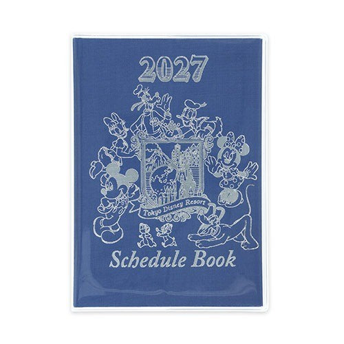 Japan Tokyo Disney Resort Mickey Mouse and Friends Planner Schedule Book 2027