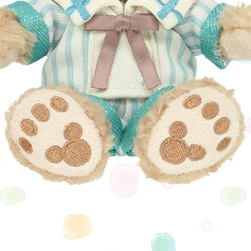 Japan Tokyo Disney Resort Find Your Beautiful Blue Duffy Plush Keychain