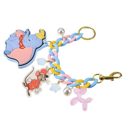 Japan Tokyo Disney Store Dumbo & Timothy Keychain Jingling Colorful Keychain Fes