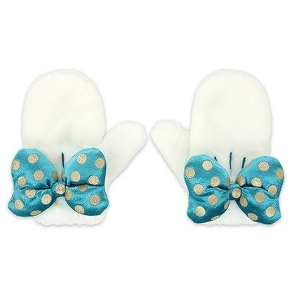 Japan Tokyo Disney Resort Minnie Mittens Sea 25th Anniversary Fluffy & Cozy