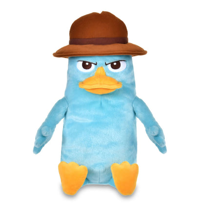 Japan Tokyo Disney Store Perry & Agent P Reversible Plush Toy Phineas and Ferb