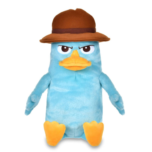 Japan Tokyo Disney Store Perry & Agent P Reversible Plush Toy Phineas and Ferb