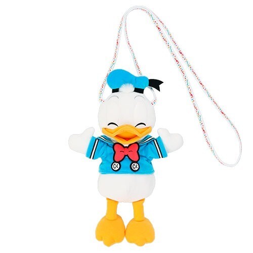 Japan Tokyo Disney Resort Shoulder Bag Plush Toy Pal-Palooza Donald Quacky City