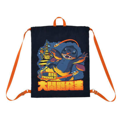 Japan Tokyo Disney Store Stitch  Knapsack Stitch Experiment 626 Stitchzila