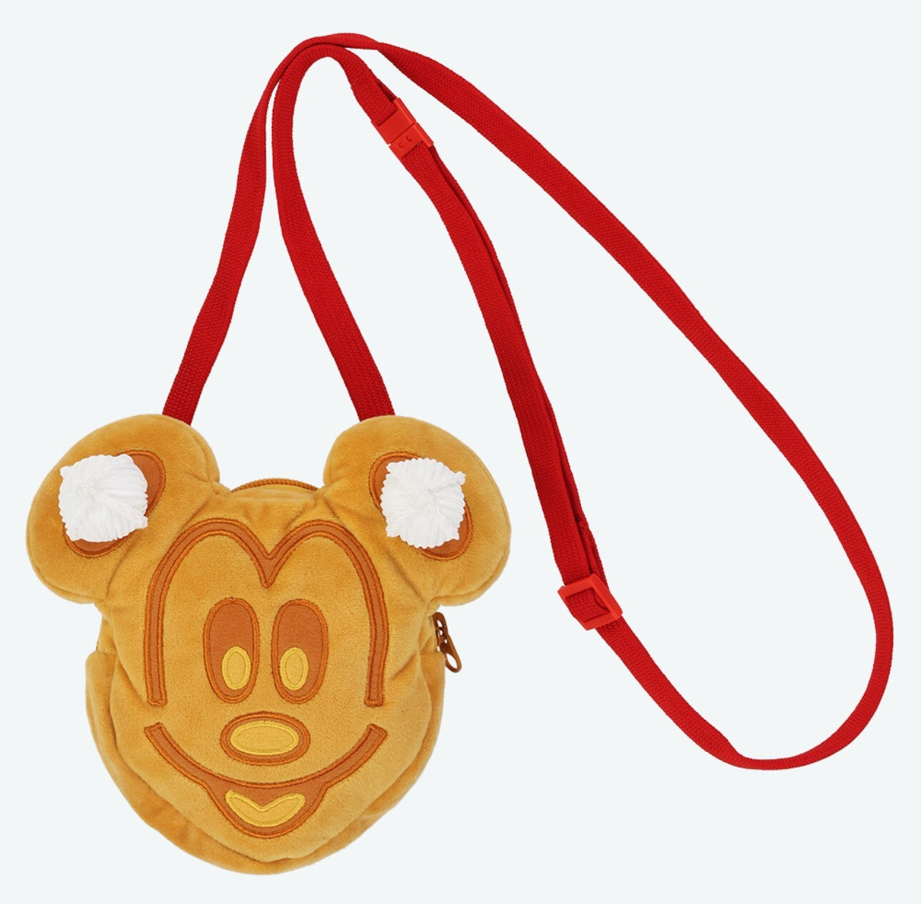Japan Tokyo Disney Resort Mickey Waffle & Hamburger Shoulder Bag