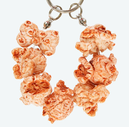 Japan Tokyo Disney Resort Popcorn Bucket Keychain Minnie Ribbon
