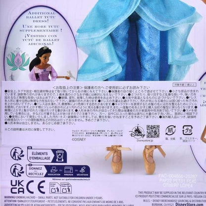 Japan Tokyo Disney Store Jasmine Doll Figure Set Ballet Aladdin