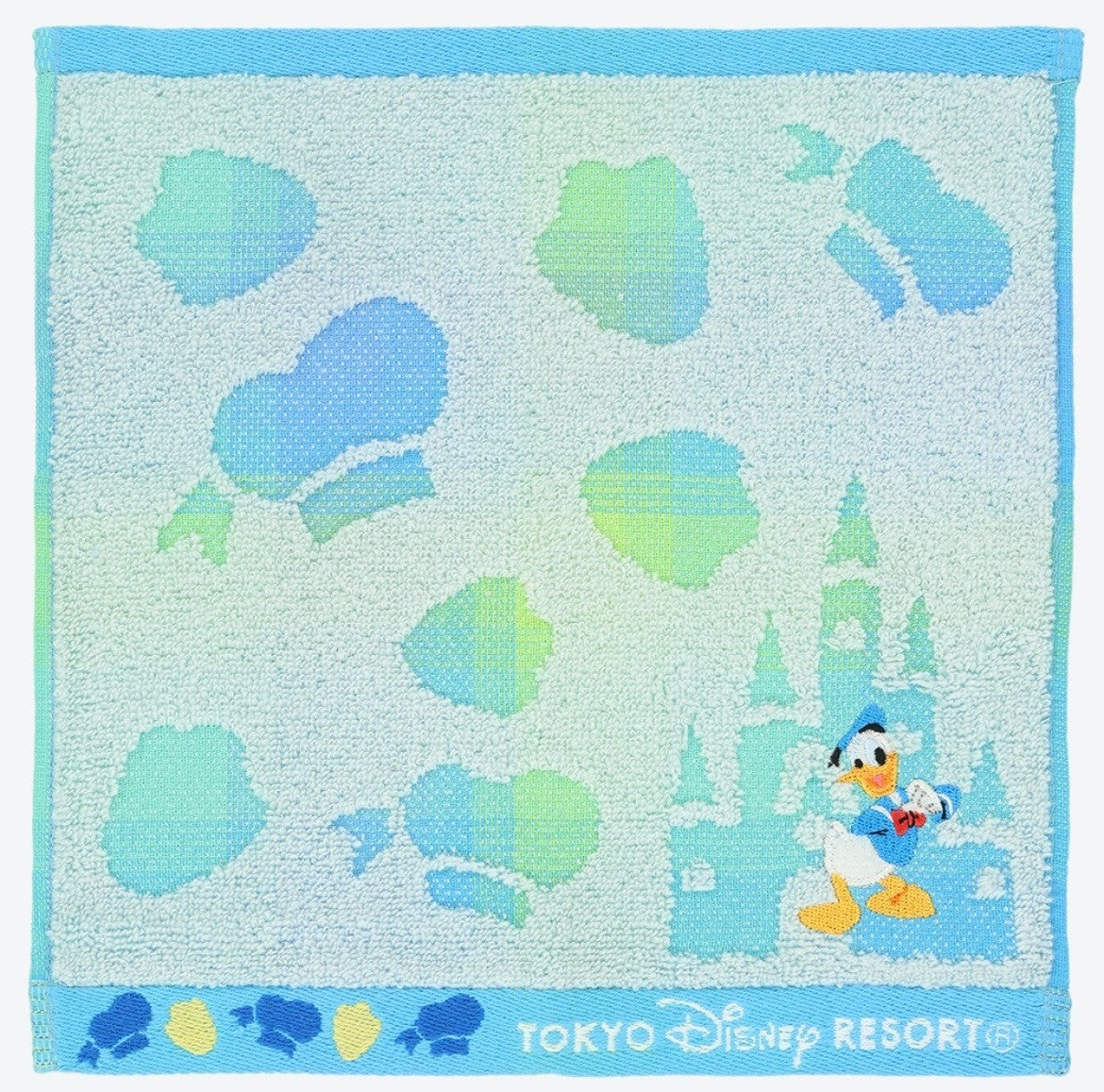 Japan Tokyo Disney Resort Donald Duck Mini Towel Handkerchief Hand Towel 2026