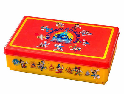 Japan Tokyo Disney Resort 40th Anniversary Retro Souvenir Lunch Box