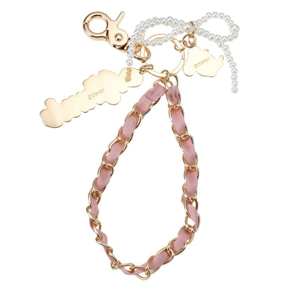 Japan Tokyo Disney Store Minnie Mouse Bag Charm with Name Logo OTONA CHARM