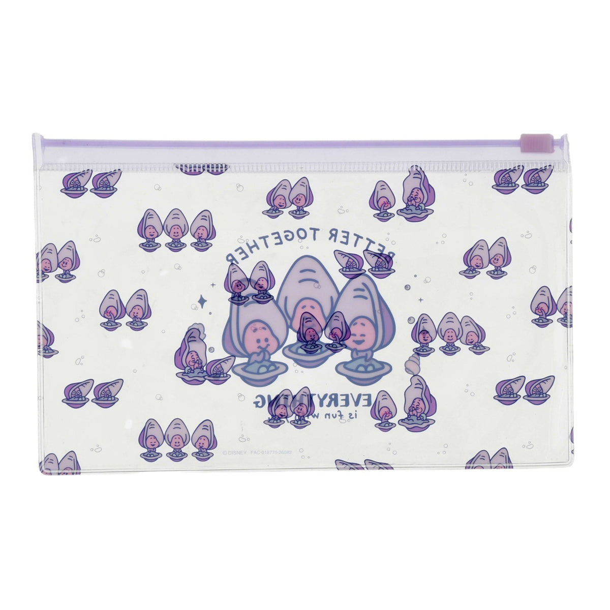 Japan Tokyo Disney Store Young Grandma Oyster Memo Sticker BABY OYSTERS Alice