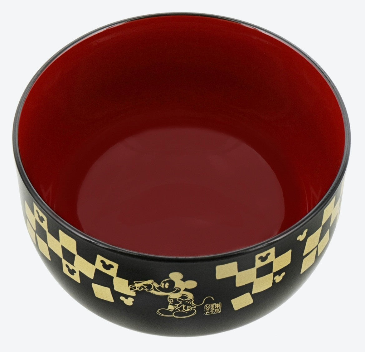 Japan Tokyo Disney Resort Mickey Mouse Bowl Japanese Tableware Black 2025