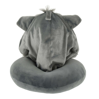 Japan Tokyo Disney Store Lucifer Neck Pillow Hood Cinderella