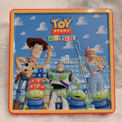 Japan Tokyo Disney Resort Toy Story Hotel Candy Tin Woody Buzz