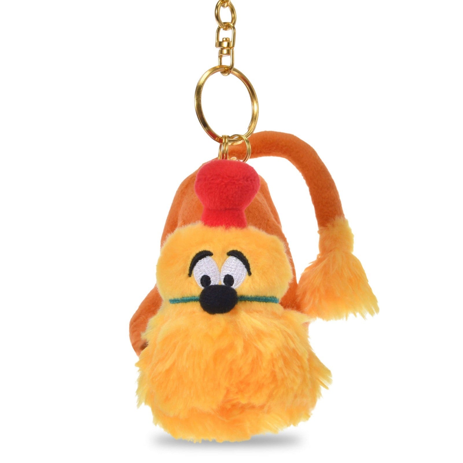'+Japan Tokyo Disney Store Brush Dog Plush Keychain Alice in Wonderland