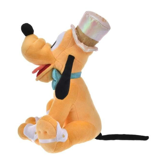 '+ Japan Tokyo Disney Store Pluto Plush Toy Tokyo Disney Resort 25th Anniversary