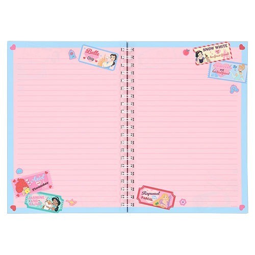 Japan Tokyo Disney Resort Princess Motif Note Book