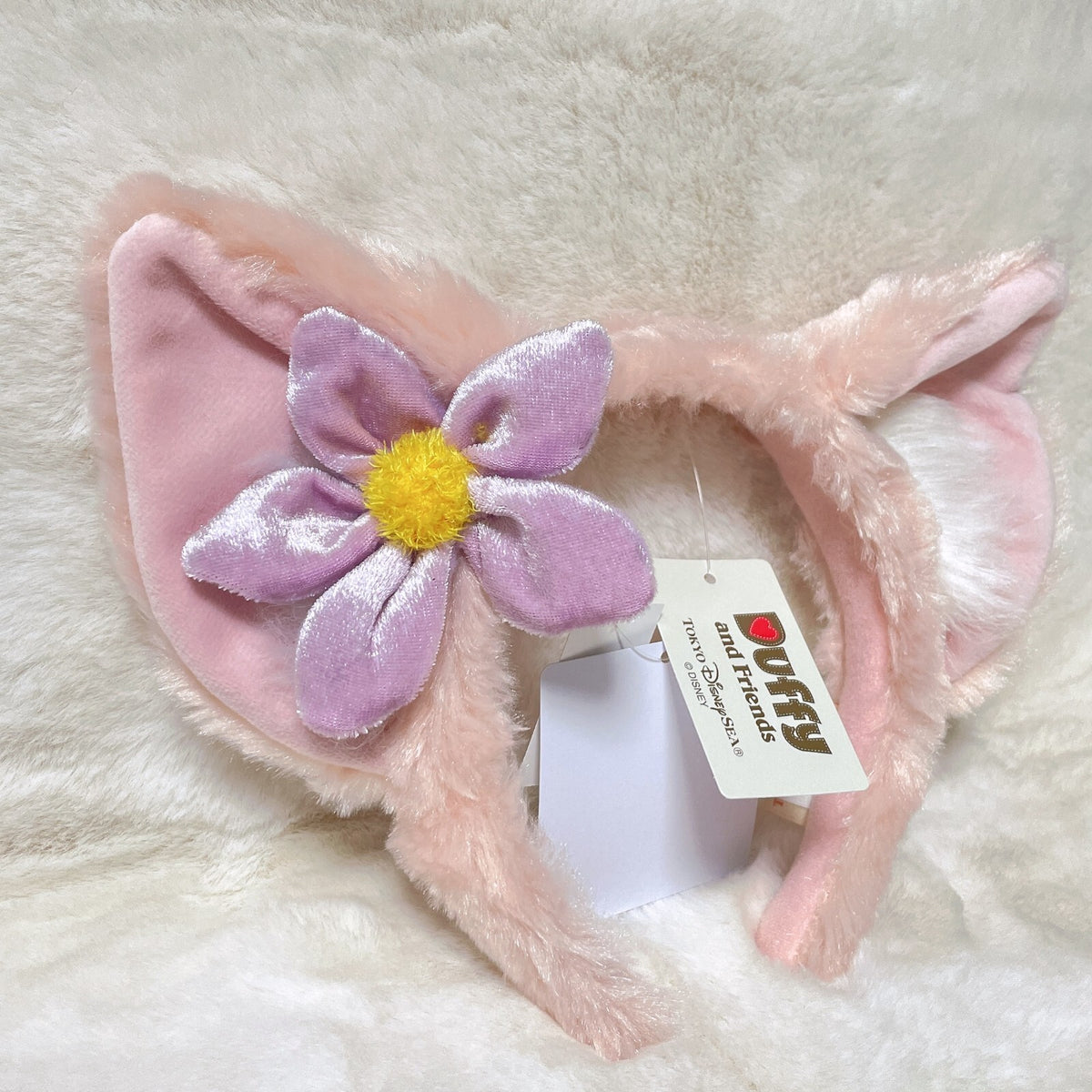 Japan Tokyo Disney Sea Resort Duffy New friend's Lina Bell Ears Head Bund