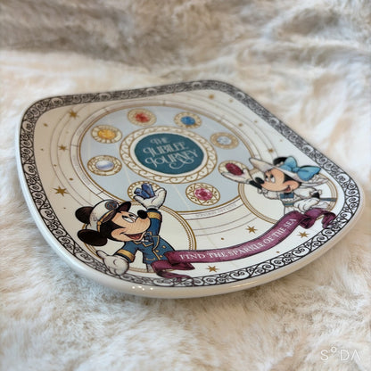 Japan Tokyo Disney Resort Mickey Minnie Sea 25th Souvenir Plate Jubilee