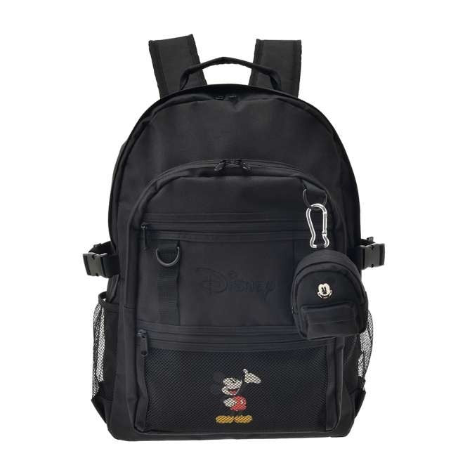 Japan Tokyo Disney Store Mickey 21L Backpack with Pouch Logo Life Partner Bag