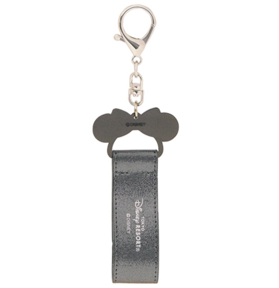 Japan Tokyo Disney Resort Ears holder keychain Headband Ribbon 2023 Black