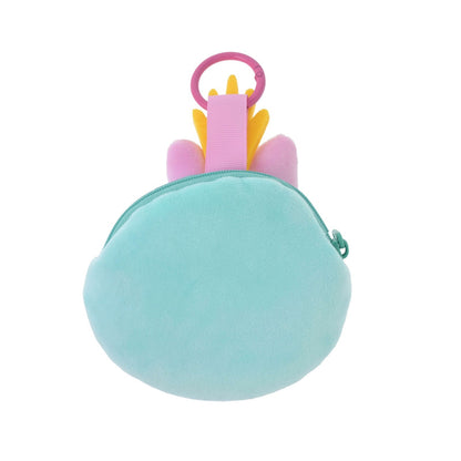 Japan Tokyo Disney Store Scrump Pouch Loop with Carabiner Face Stitch