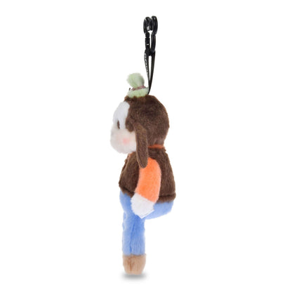 Japan Tokyo Disney Store Goofy Plush Toy Keychain PALNUI