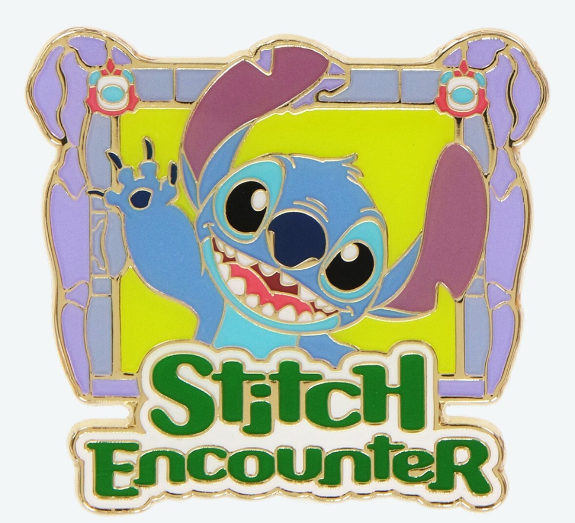 Japan Tokyo Disney Resort Pin badge Lilo & Stitch Encounter