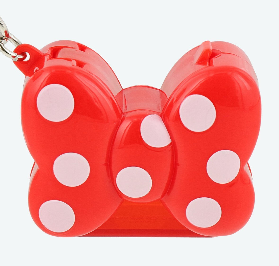 Japan Tokyo Disney Resort Popcorn Bucket Keychain Minnie Ribbon