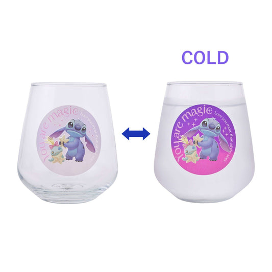 Japan Tokyo Disney Store Stitch & Scrump Glasses Color Change Day Collection