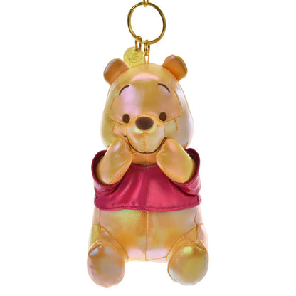 '+Japan Tokyo Disney Store Winnie the Pooh Plush Toy Keychain Aurora