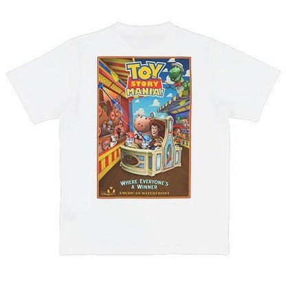 Japan Tokyo Disney Resort Toy Story Mania! T-shirt Attraction sign