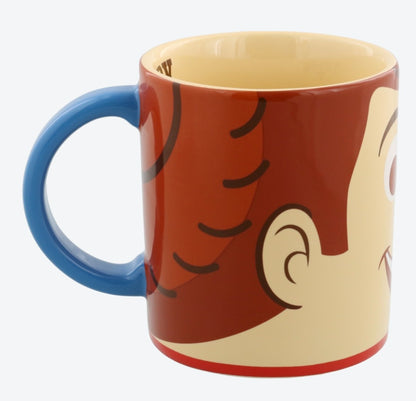 Japan Tokyo Disney Resort Toy Story Woody Face Mug Cafe Time 2025