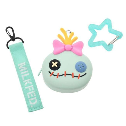 Japan Tokyo Disney Store Stitch Scrump MILKFED. Backpack 23L Charm Pouch