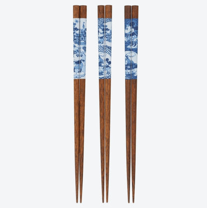 Japan Tokyo Disney Resort Chopsticks Japanese Tableware Mickey Minnie 3 Servings