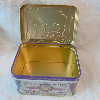 Japan Tokyo Disney Butter Cookies Confectionery Tin Can Mickey & Minnie