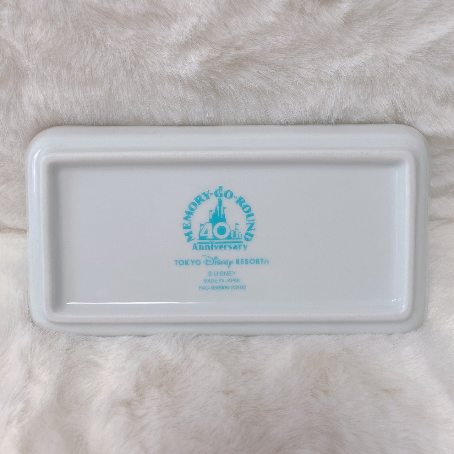 Japan Tokyo Disney Resort 40th Anniversary Retro Souvenir plate
